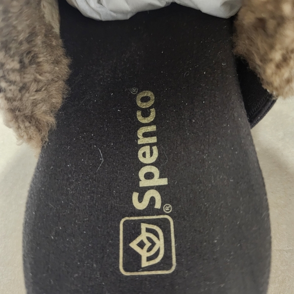 BNWT Revilalign Northridge Brown Suede Slippers Women’s 9.5 Faux Fur Cozy Clogs - Picture 10 of 16